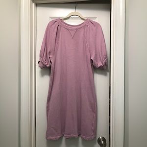 Universal Thread Puff Sleeve Sweatshirt Dress